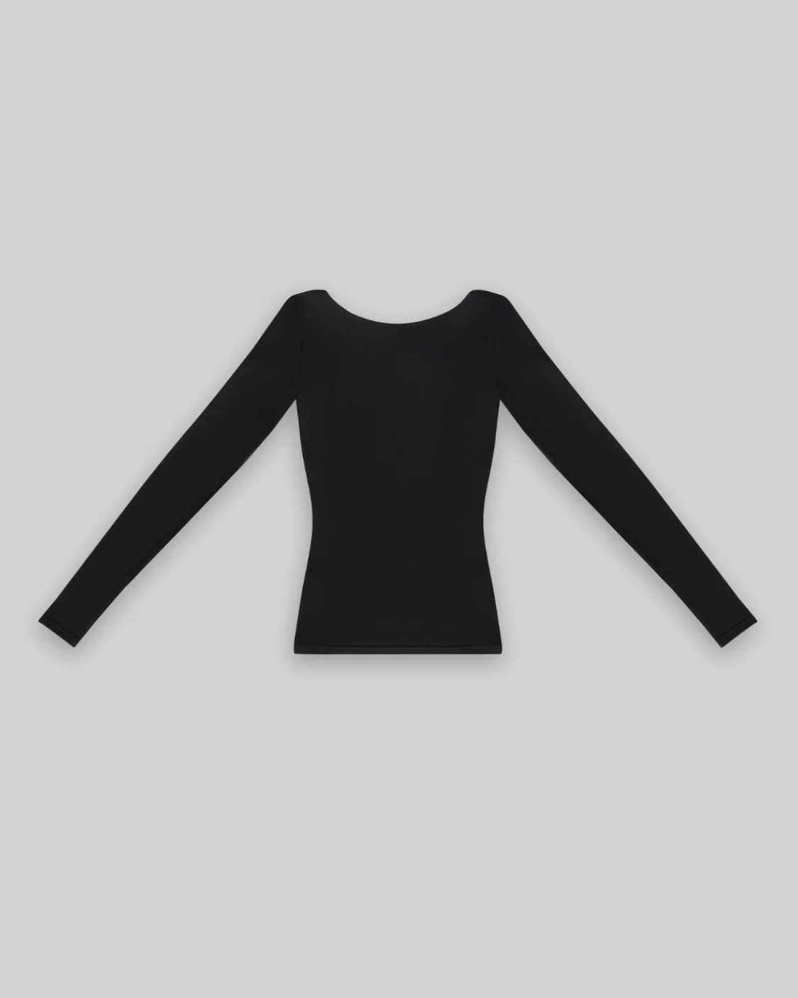BASICS BOATNECK TOP (BLACK) - Image 4